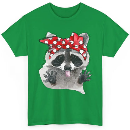 Bandana Racoon Baby Trashed Racoon Panda Lovers Gift Classic Unisex T-Shirt