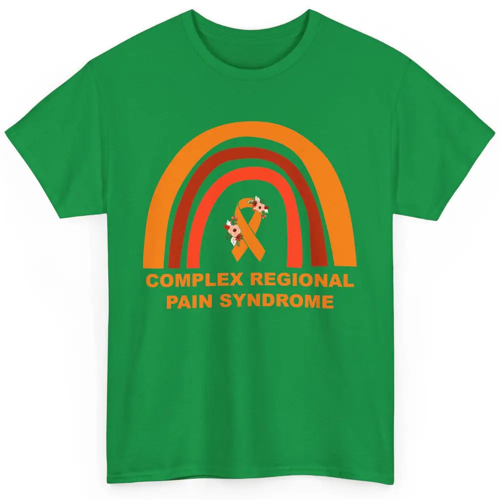 Complex Regional Pain Syndrome Awareness CRPS Orange Ribbon Classic Unisex T-Shirt