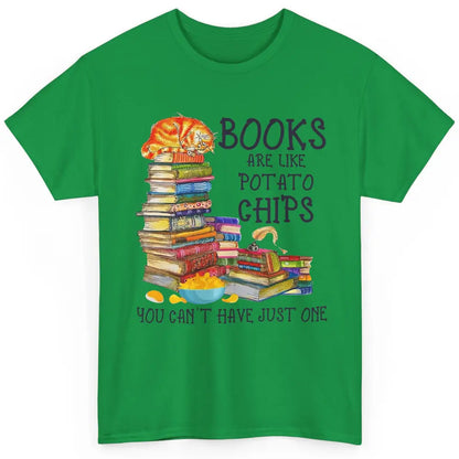 Bookworm Books Are Like Potato Chips You Can’t Have Just One Classic Unisex T-Shirt