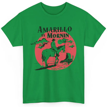 Vintage Cowboy Amarillo By Morning Desert Western Country Classic Unisex T-Shirt