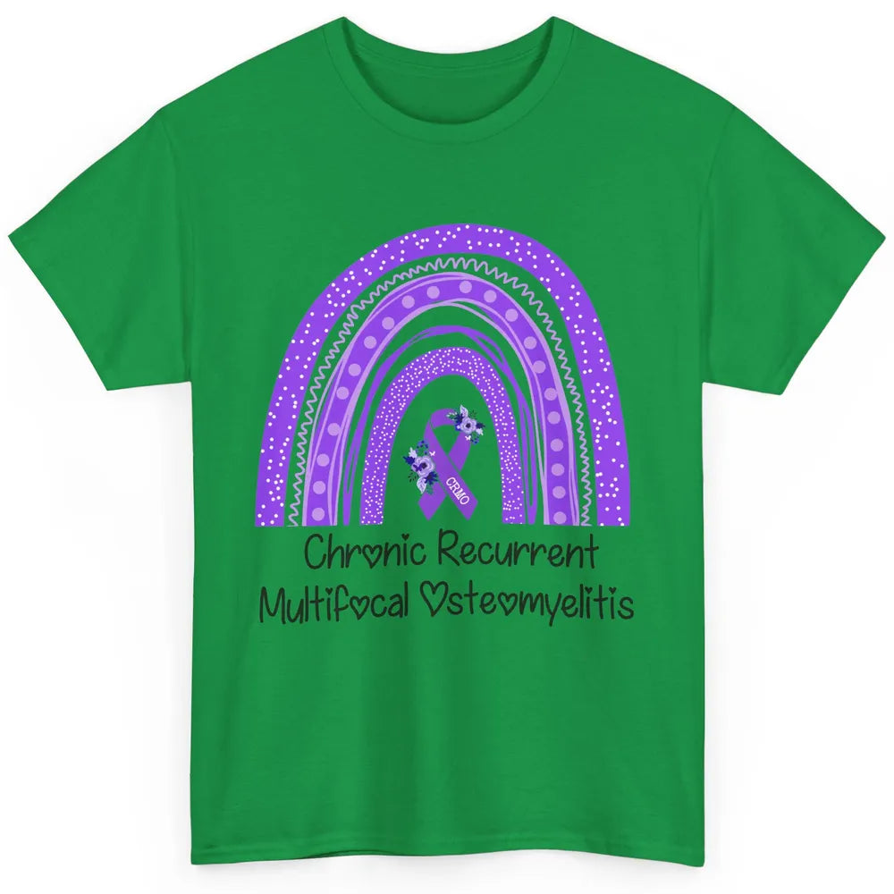 Chronic Recurrent Multifocal Osteomyelitis CRMO Rainbow Classic Unisex T-Shirt