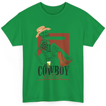 Cowboy Killers Skeleton Western Country Skull Vintage Retro Classic Unisex T-Shirt