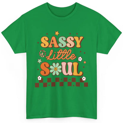 Sassy Little Soul Retro 60s Groovy Hippie Daisy Peace Boho Classic Unisex T-Shirt