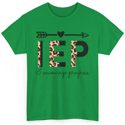 SPED Teacher I Encourage Progress IEP Squad Special Edu Gift Classic Unisex T-Shirt