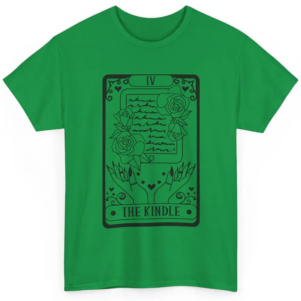 The Kindle Reader Tarot Card Halloween Kindle Book Lovers Classic Unisex T-Shirt