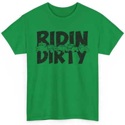 Retro UTV SXS Rider Riding Dirty ATV Offroad Riding SXS Life Classic Unisex T-Shirt