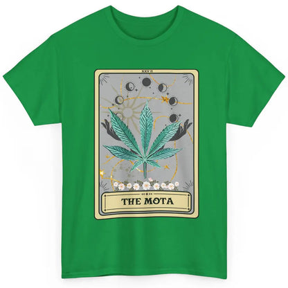 Vintage Weed The Mota Tarot Card Weed Cannabis Marijuana Classic Unisex T-Shirt