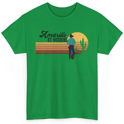 Vintage Cowboy Amarillo By Morning Cactus Western Country Classic Unisex T-Shirt