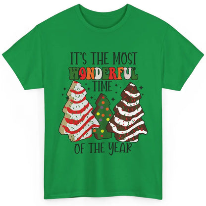 Christmas Tree Cakes Most Wonderful Time Of Year Christmas Classic Unisex T-Shirt