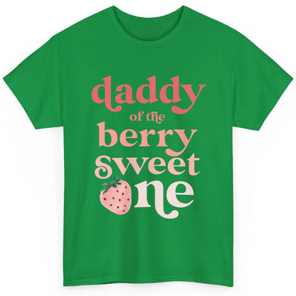 Daddy Of Berry Sweet One Cute Dad Aesthetic Strawberry Boho Classic Unisex T-Shirt