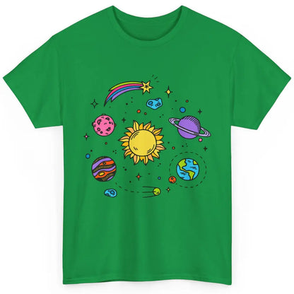 Solar System Space Galaxy Outer Space Astrology Astronauts Classic Unisex T-Shirt