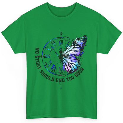 Suicide Prevention Butterfly No Story Should End Too Soon Classic Unisex T-Shirt