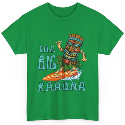 Tiki Big Kahuna Surfer Tropical Hawaii Aloha Paradise Beach Classic Unisex T-Shirt