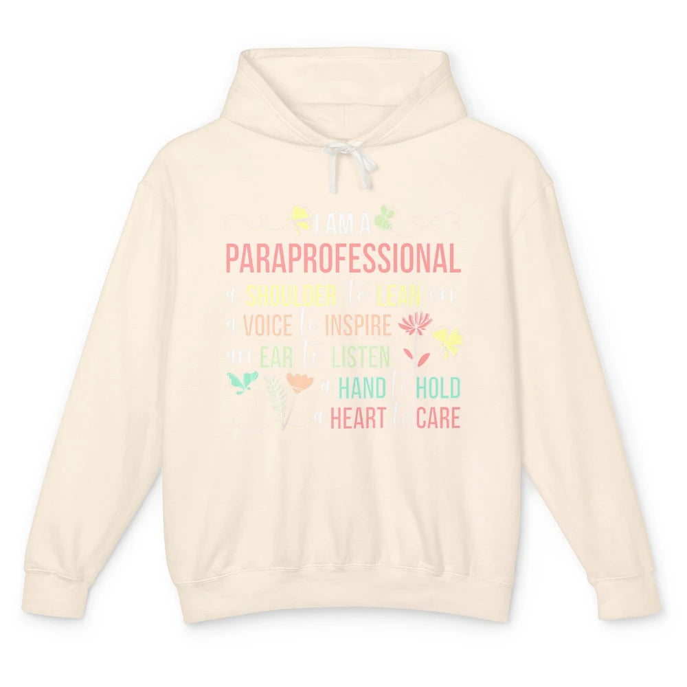 Im Paraprofessional Life Para Teacher Back To School Student Unisex Lightweight Hoodie