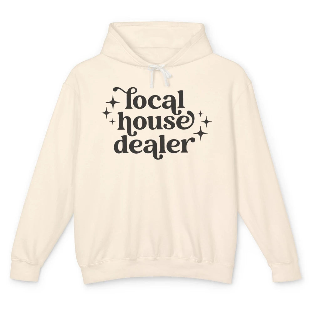 Realtor Local House Dealer Real Estate Housing Investment Unisex Lightweight Hoodie