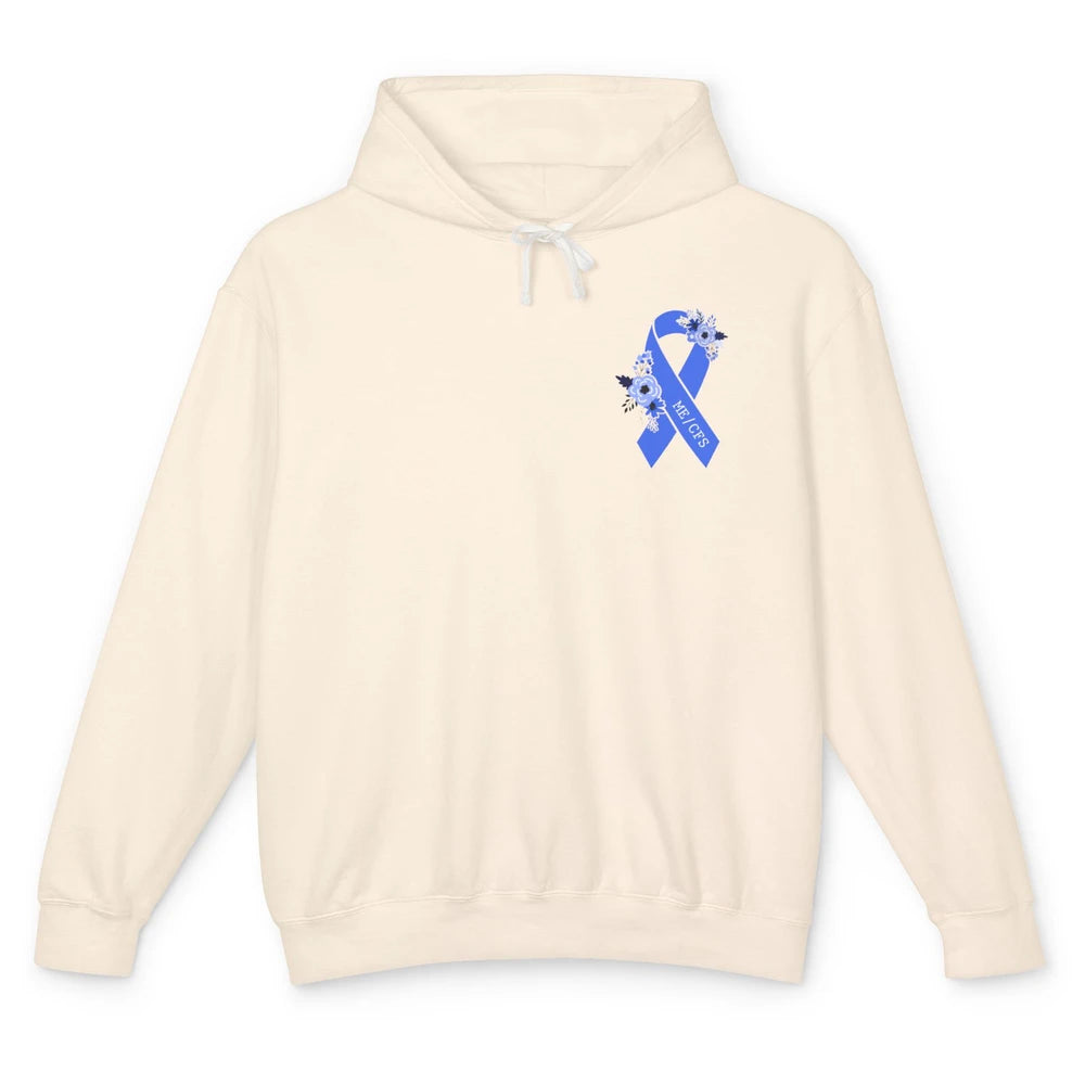 ME/CFS Chronic Fatigue Syndrome Awareness Ribbon Pocket Size Unisex Lightweight Hoodie