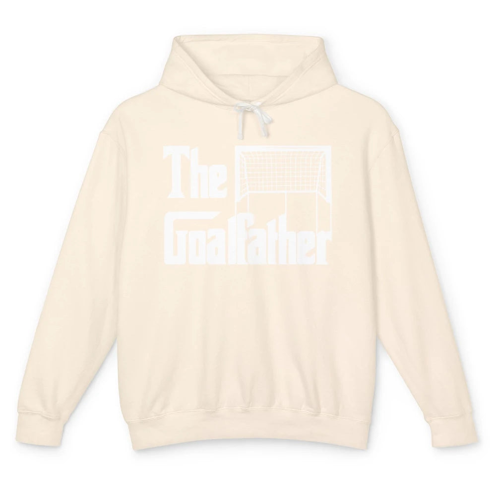 The Goalfather Dad Soccer Goalkeeper Footballer Father Gift Unisex Lightweight Hoodie