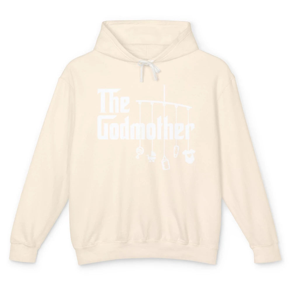 The Godmother First Mother's Day Mom Gift God Mother Unisex Lightweight Hoodie