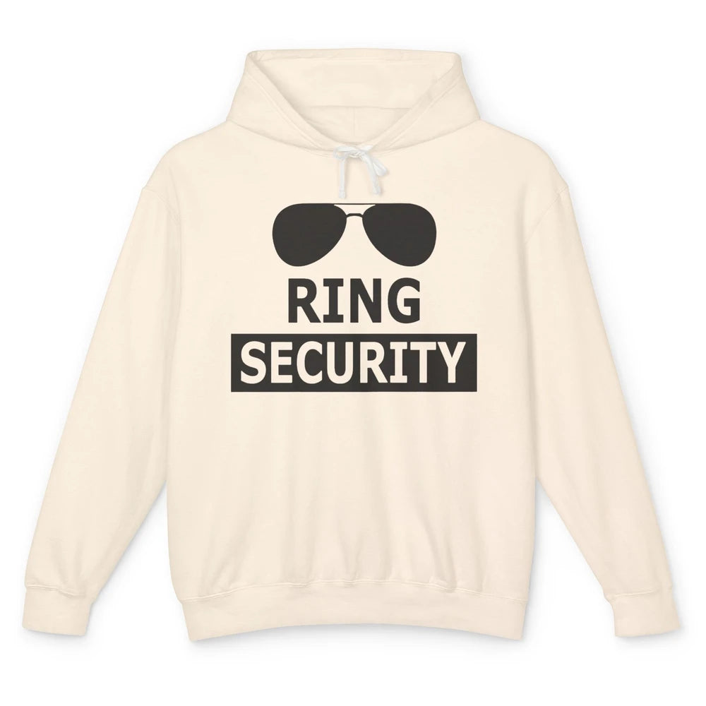 Wedding Ring Security Boy Ring Bearer Wedding Party Unisex Lightweight Hoodie