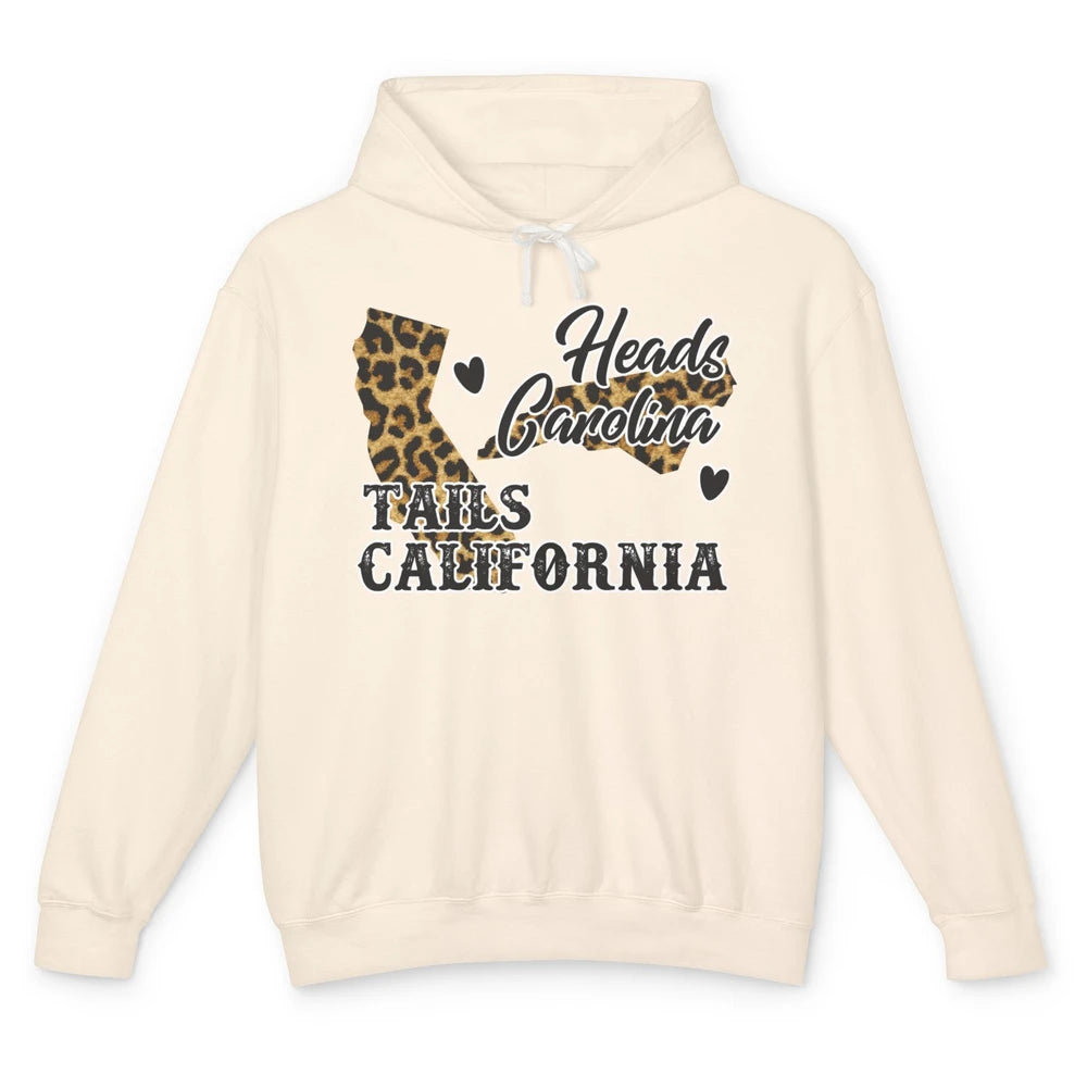 Retro Leopard Heads Carolina Tail California Western Summer Unisex Lightweight Hoodie