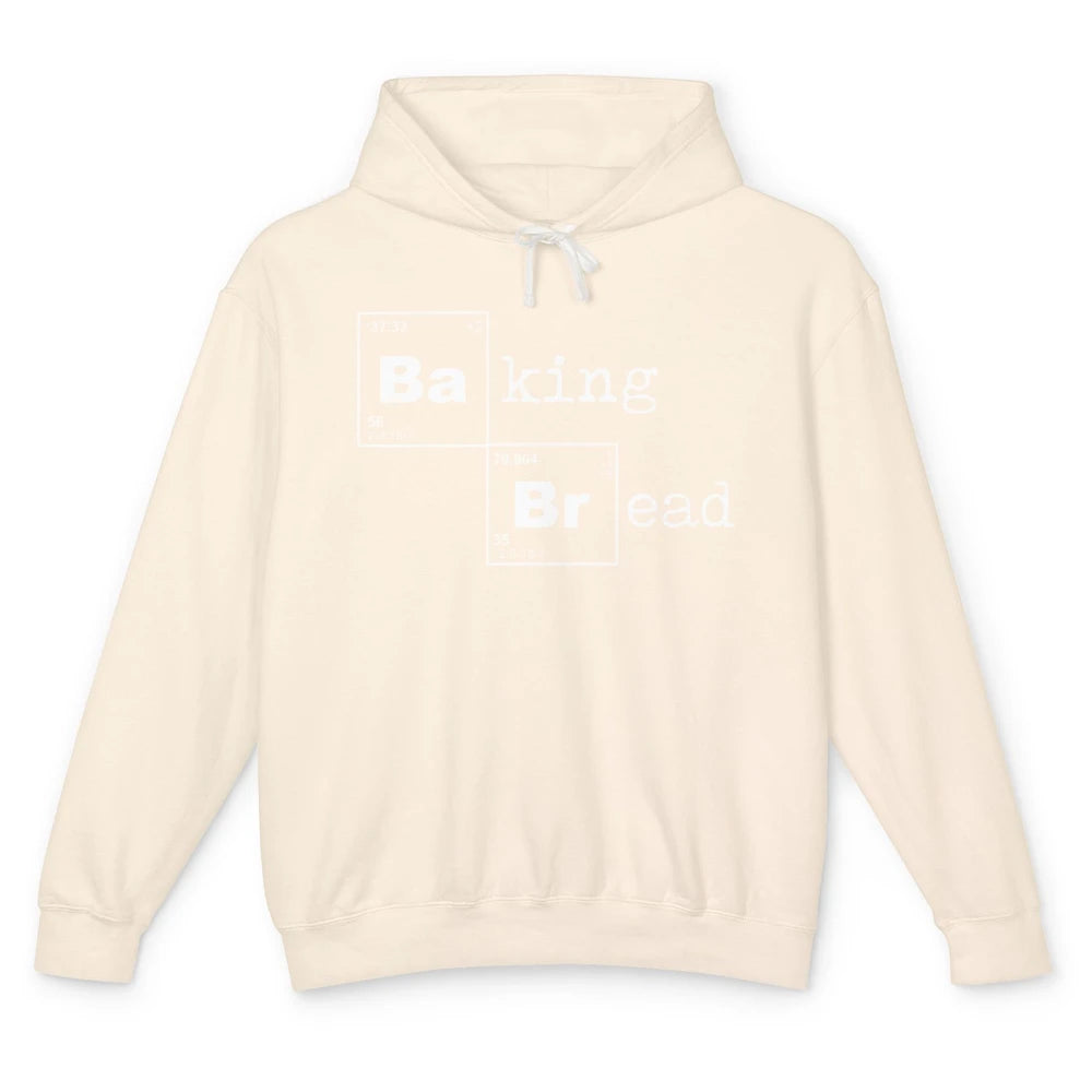 Retro Baking Bread Funny Baking Lovers Gift Bread Bakers Unisex Lightweight Hoodie