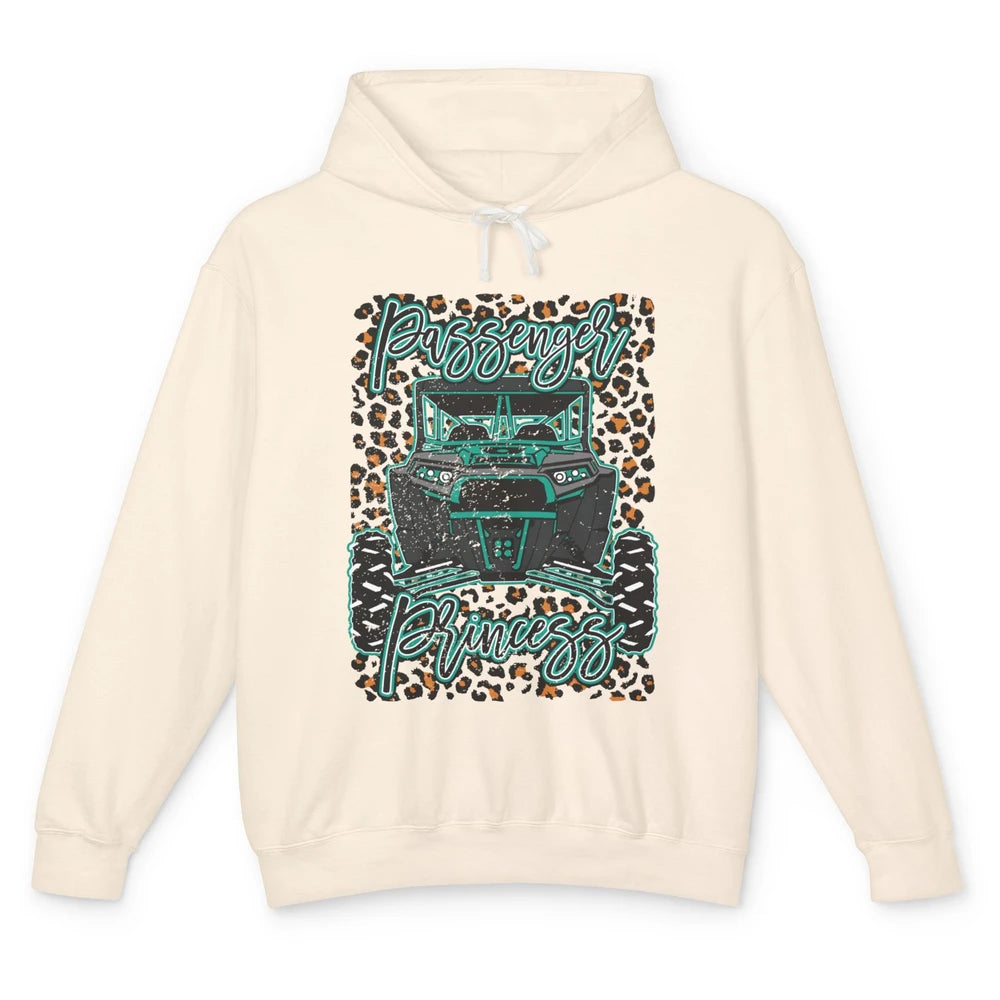 Leopard Rzr Passenger Princess Offroad Mud Up SXS Adventure Unisex Lightweight Hoodie