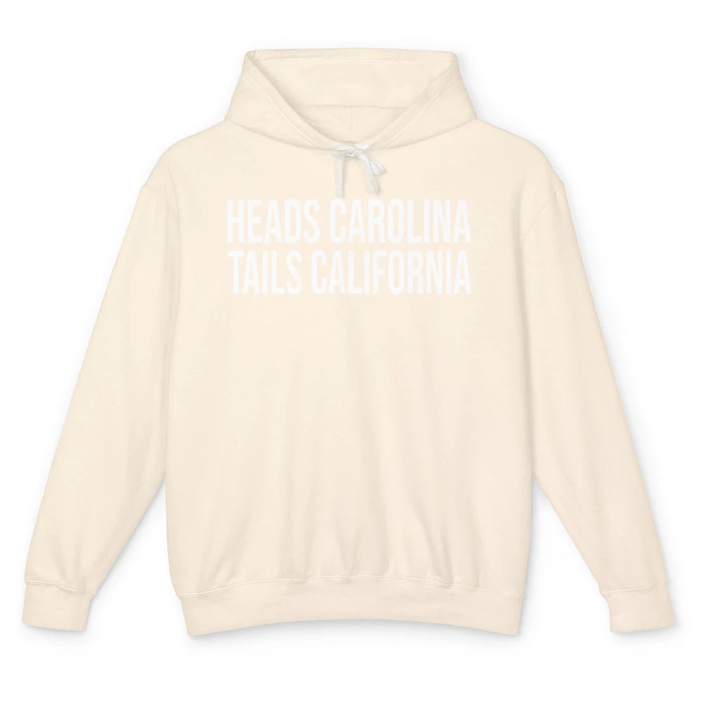 Vintage Heads Carolina Tail California Summer Beach Paradise Unisex Lightweight Hoodie