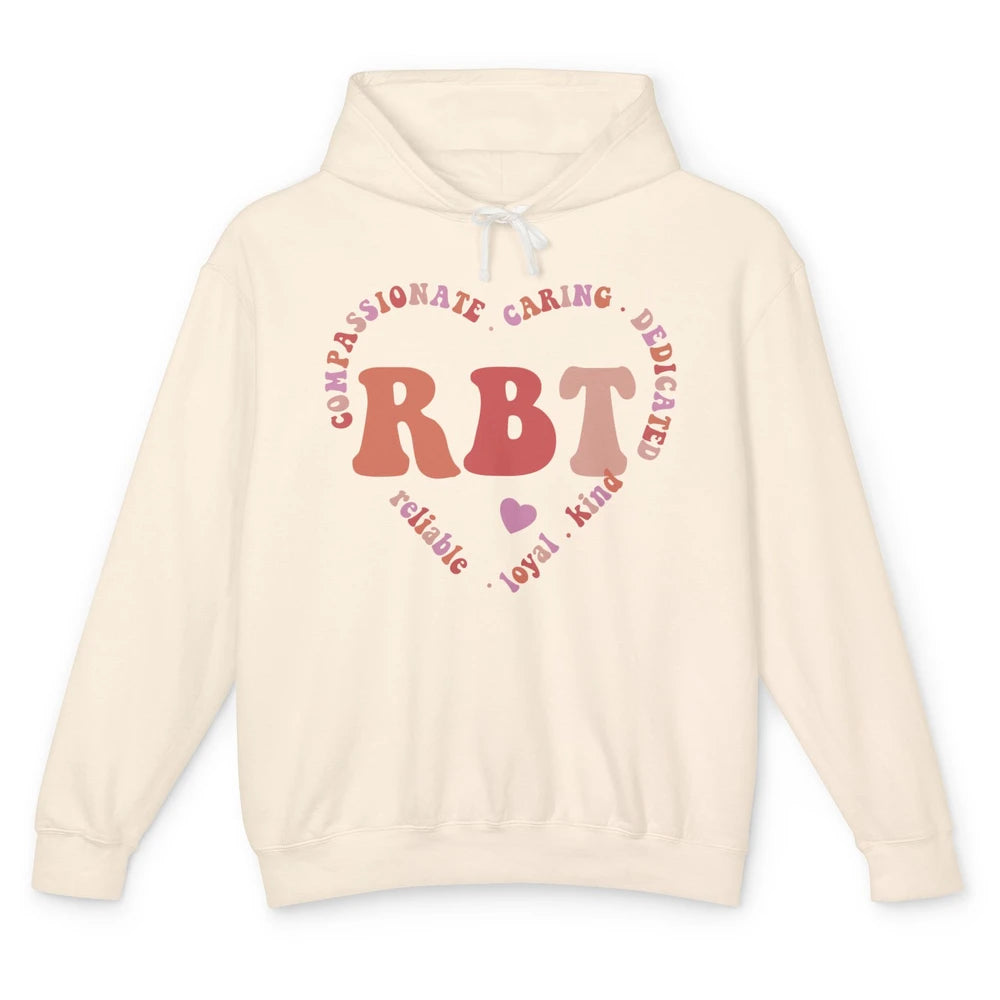 ABA Therapist Valentines Day Applied Behavior Analysis Heart Unisex Lightweight Hoodie