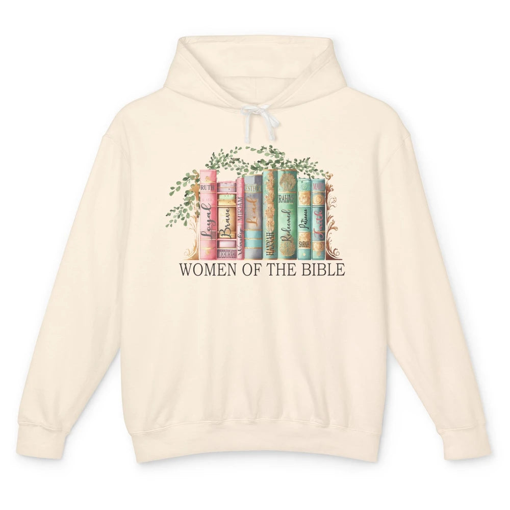 Wildflower Christian Women Of The Bible Religious Book Lover Unisex Lightweight Hoodie