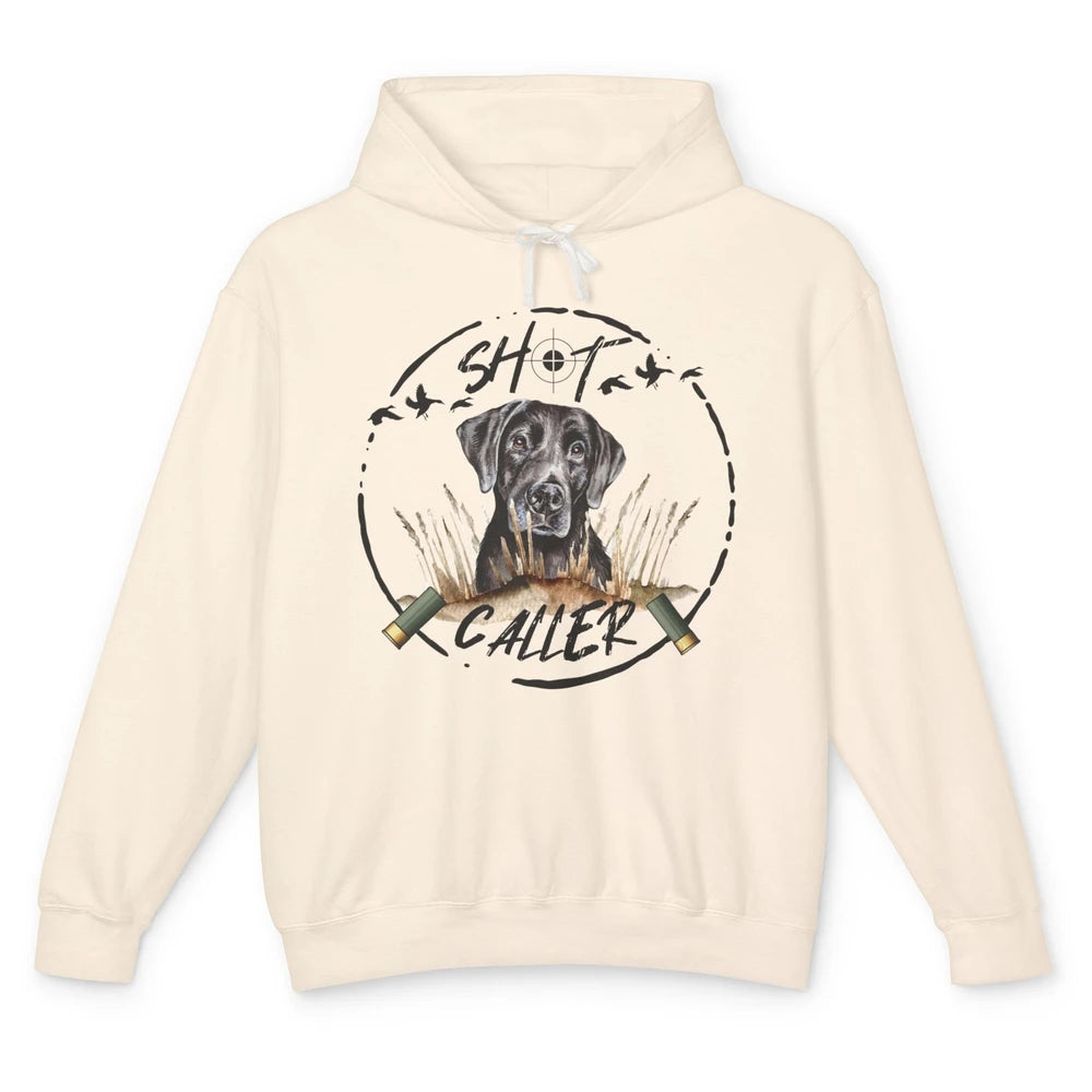 Shot Caller Duck Hunting Duck Hunter Gift Hunting Dog Unisex Lightweight Hoodie