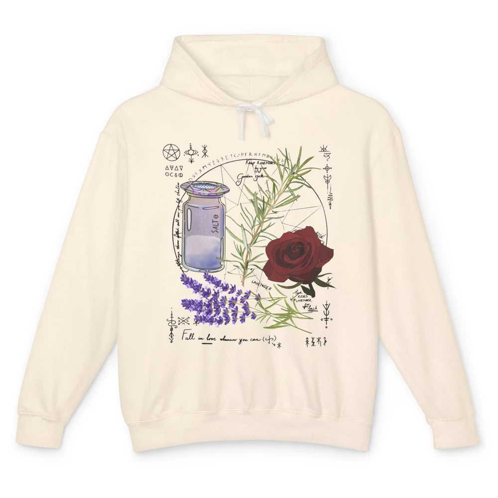 Practical Magic Gardening Card Gardeners Plant Lovers Gift Unisex Lightweight Hoodie