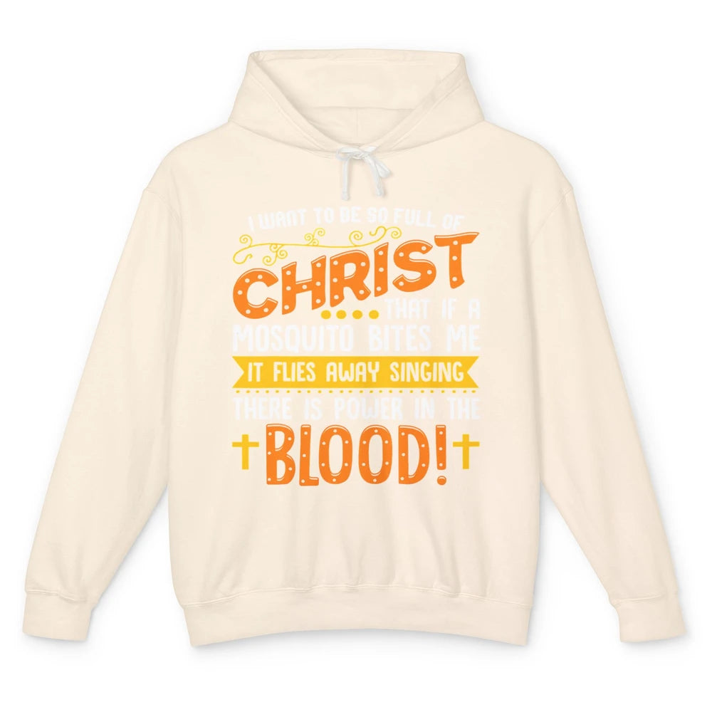 Funny Christian Servant Of God Faithful Jesus Cross Faith Unisex Lightweight Hoodie