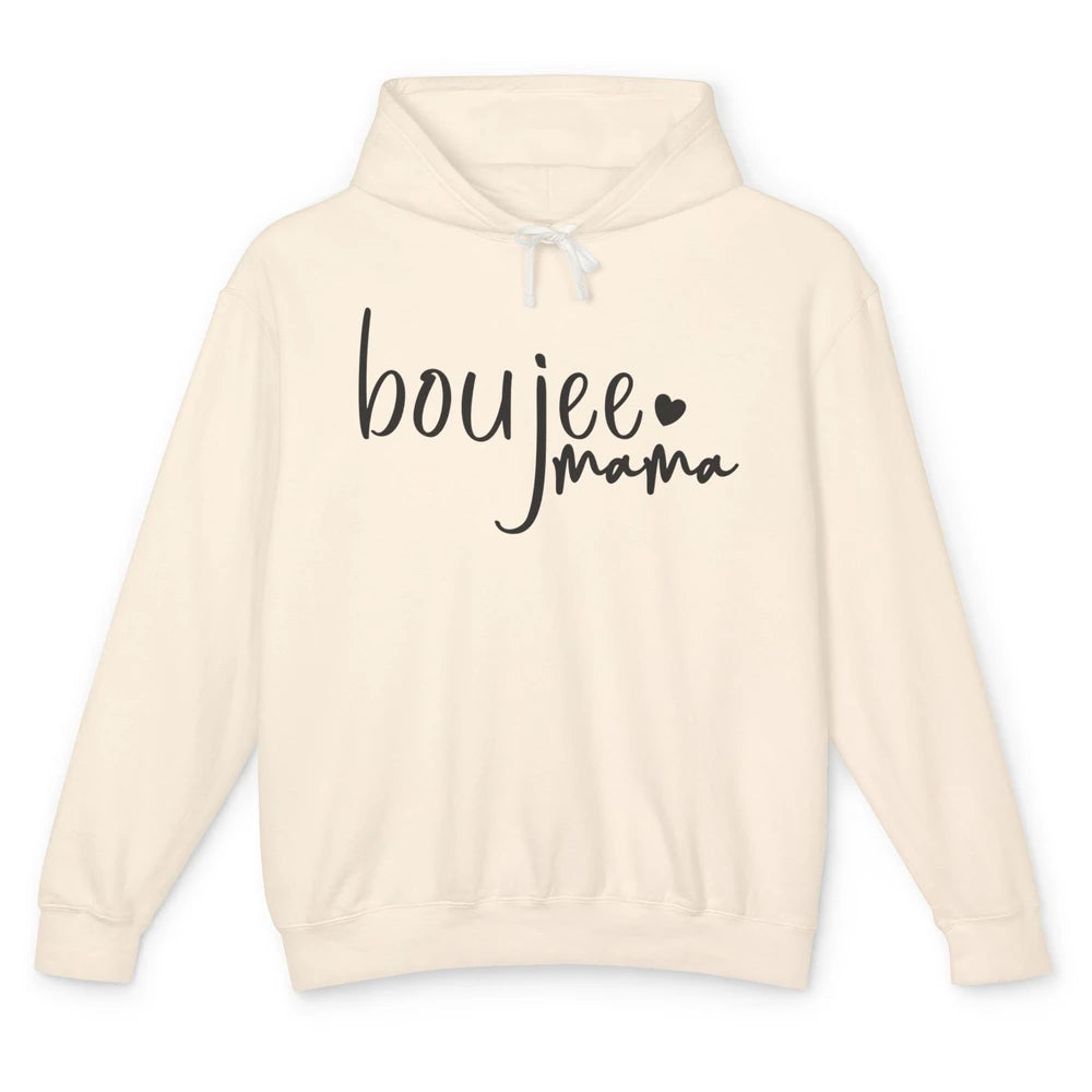 Boujee Mama Boujee Mom Fall Halloween Western Girl Mama Unisex Lightweight Hoodie