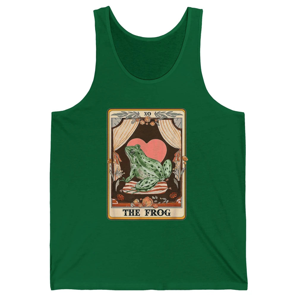 The Ginger Tarot Card Ginger Tabby Cat Ginger Cat Halloween Unisex Jersey Tank