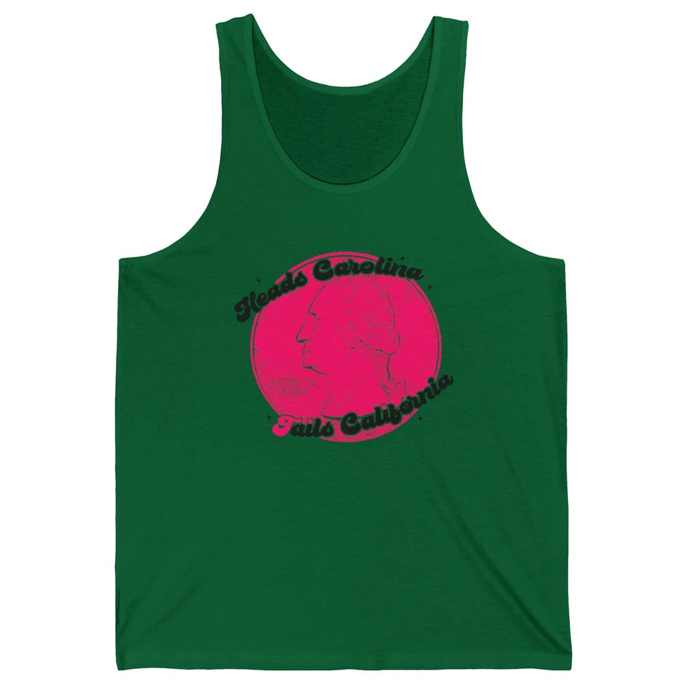 Vintage Heads Carolina Tail California Western Country Unisex Jersey Tank