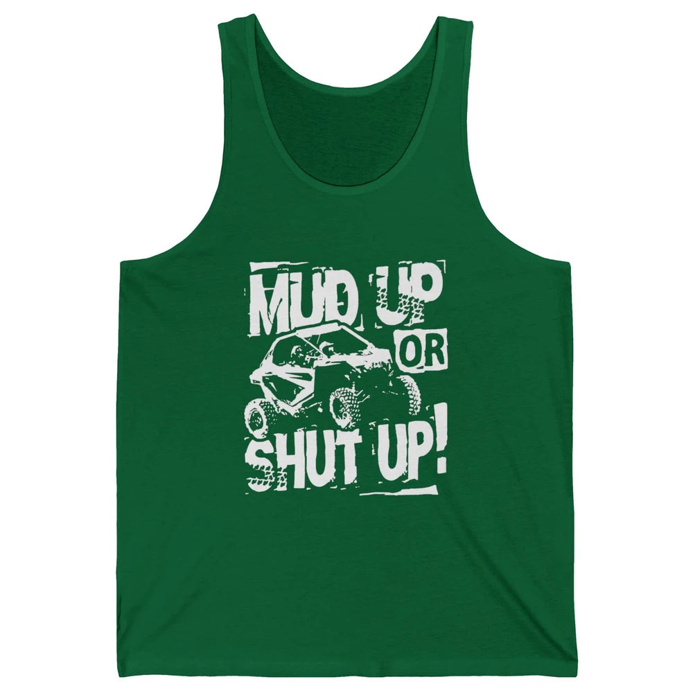 Retro UTV SXS Rider Mud Up ATV Offroad Riding SXS Rider Life Unisex Jersey Tank