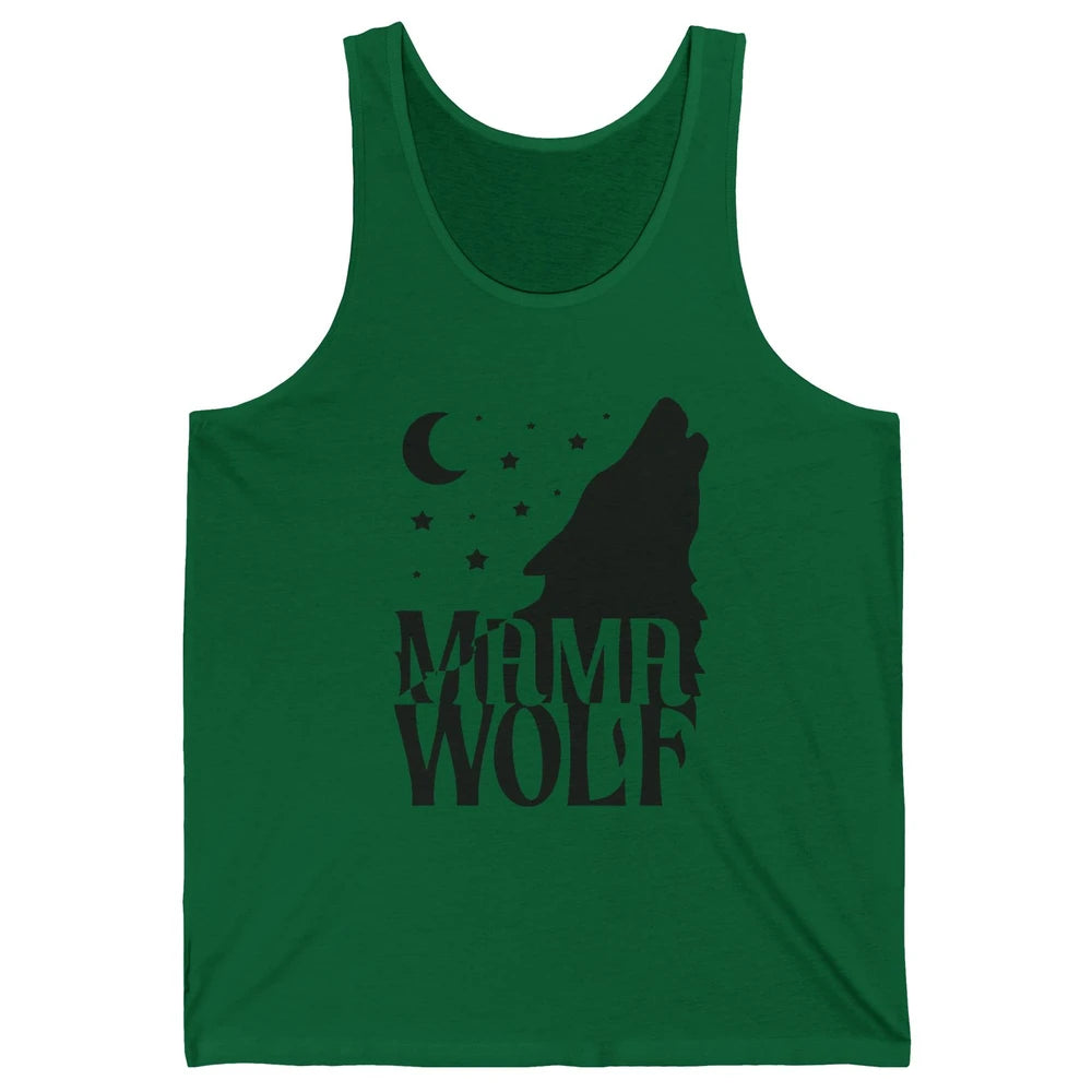 Wolf Pack Wolf Family Mama Wolf Matching Family Outfit Unisex Jersey Tank