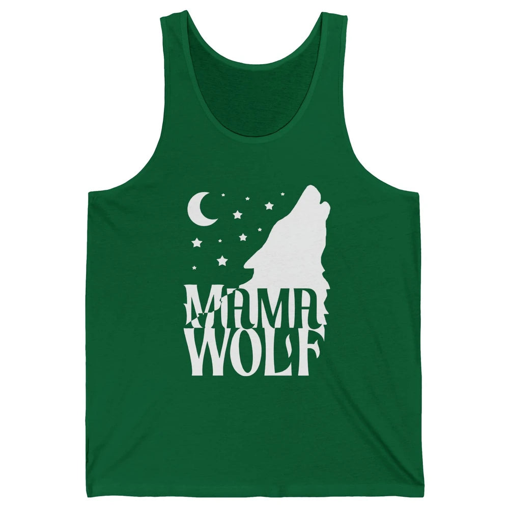 Wolf Pack Wolf Family Mama Wolf Matching Family Outfit Unisex Jersey Tank