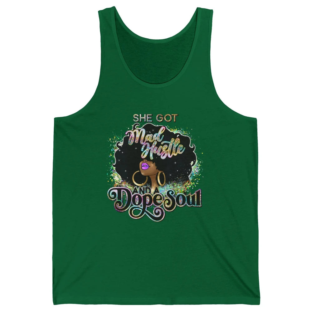 Black Girl She Got A Dope Soul Afro Women Christian Belief Unisex Jersey Tank