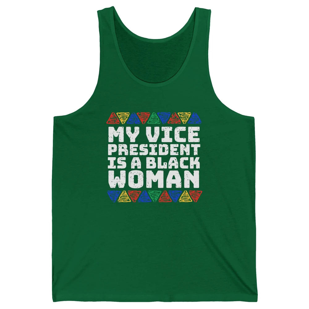 Black History Month Black Queen My Vice President Is Black Unisex Jersey Tank