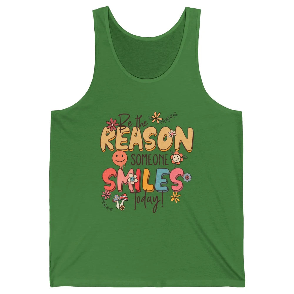 Be Reason Someone Smile Mental Health Matters Positive Vibes Unisex Jersey Tank