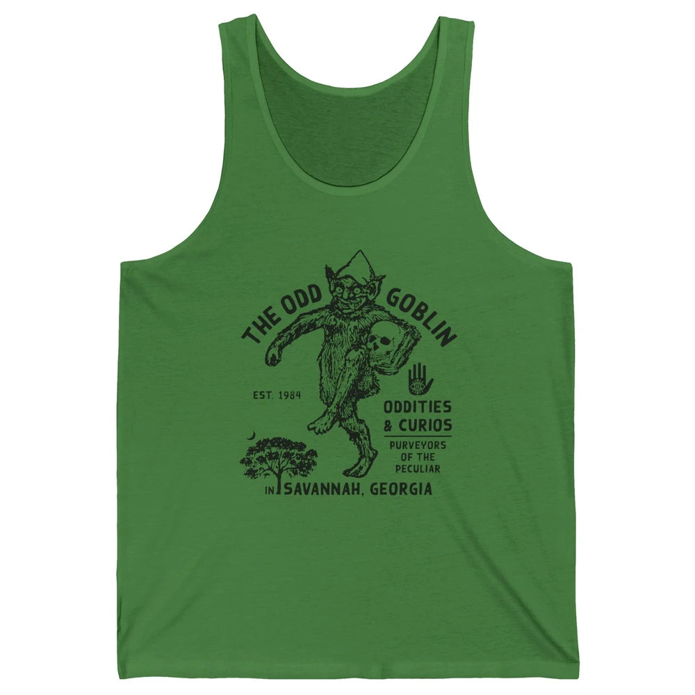 Vintage The Odd Goblin Est 1984 Oddities Savannah Georgia Unisex Jersey Tank