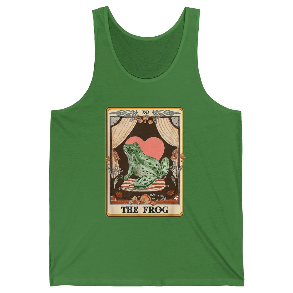 The Ginger Tarot Card Ginger Tabby Cat Ginger Cat Halloween Unisex Jersey Tank