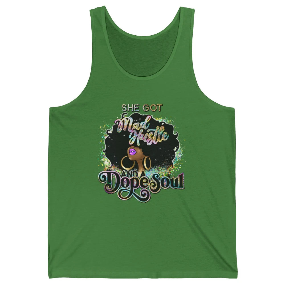 Black Girl She Got A Dope Soul Afro Women Christian Belief Unisex Jersey Tank