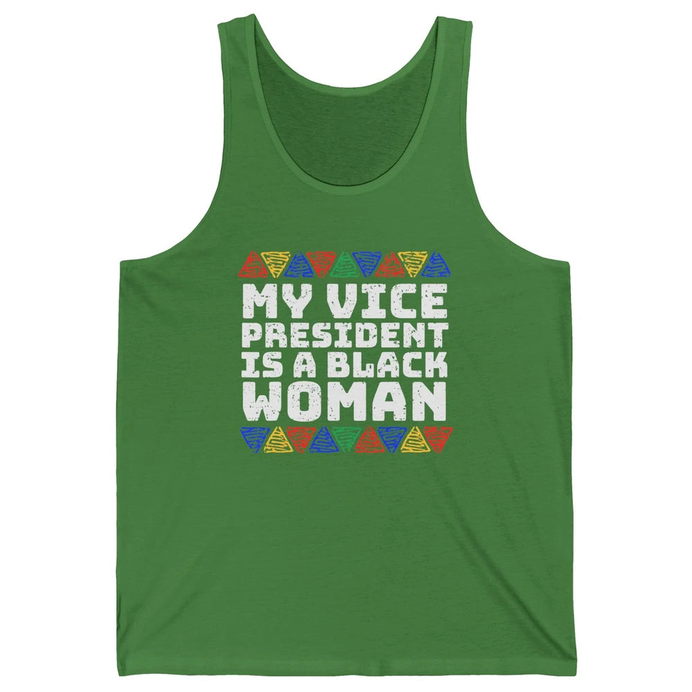 Black History Month Black Queen My Vice President Is Black Unisex Jersey Tank