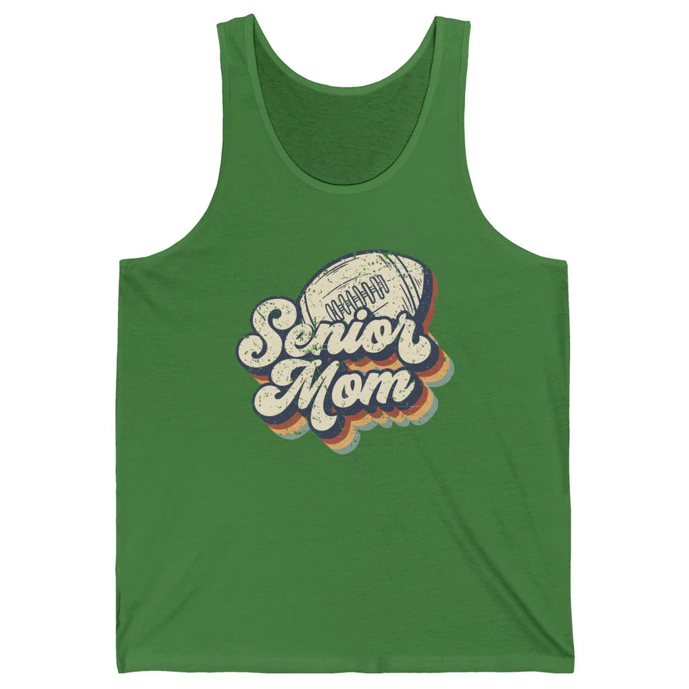 Retro Senior Mom Football Class Of 2022 Graduate Mom Gift Unisex Jersey Tank