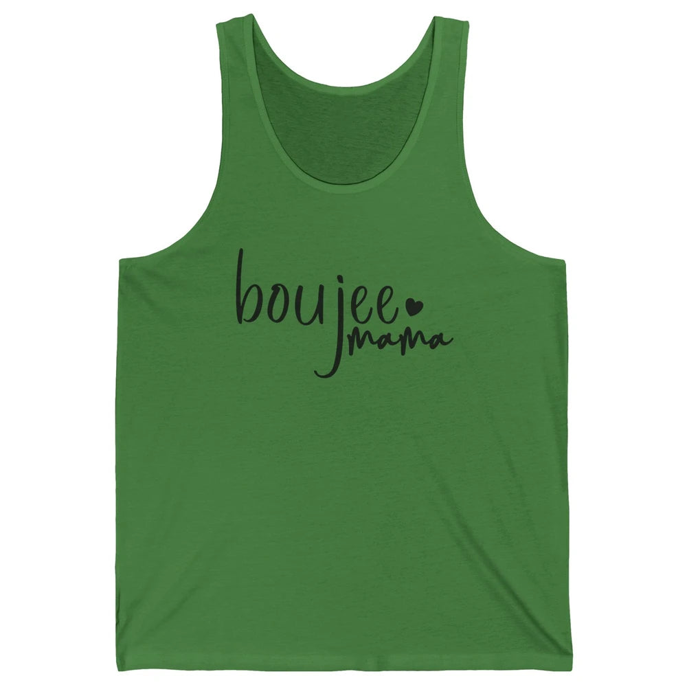 Boujee Mama Boujee Mom Fall Halloween Western Girl Mama Unisex Jersey Tank