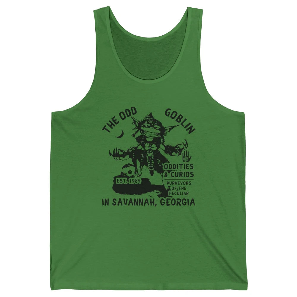 Vintage The Odd Goblin Est 1984 Oddities Savannah Georgia Unisex Jersey Tank