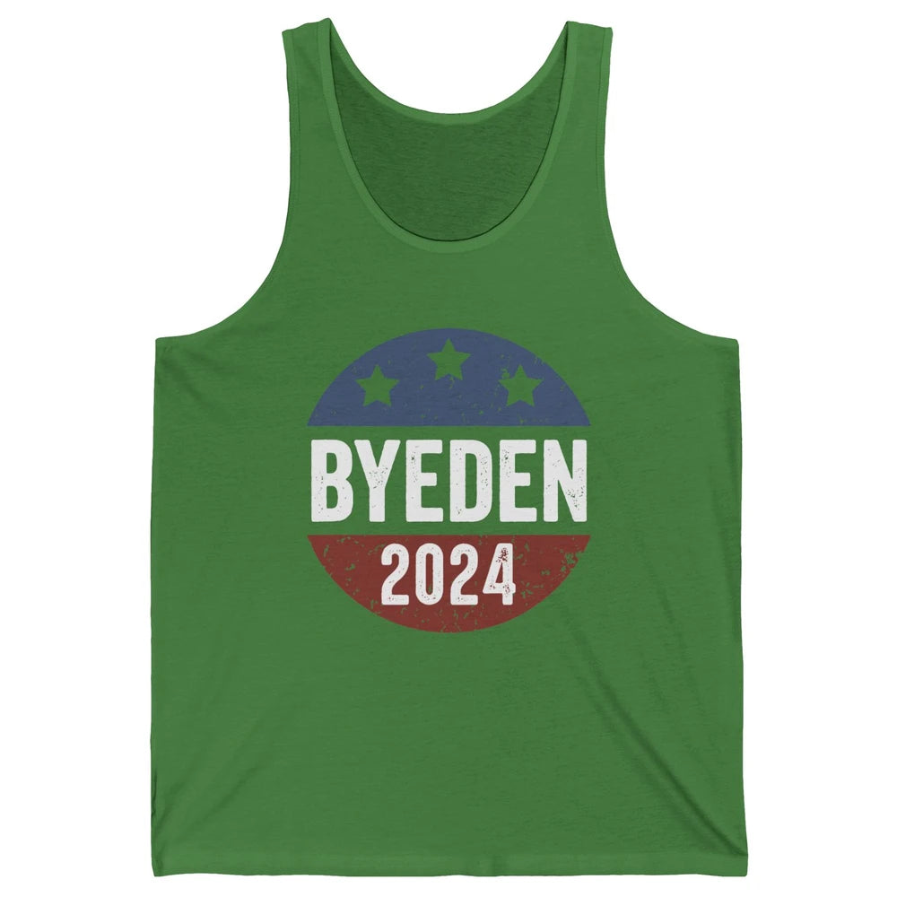 Bye Den 2024 Byeden Button Funny Anti Joe Biden Vote Trump Unisex Jersey Tank