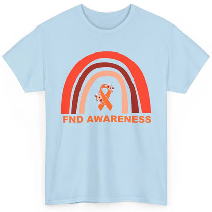 Functional Neurological Disorder Awareness FND Orange Ribbon Classic Unisex T-Shirt